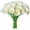 White, variant on 30pcs Red Artificial Poppy Silk Fake Flowers 13" for Mother's Day Easter Memorial Day Veterans Day Home Kitchen Wedding Decorations