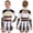 Ivory, variant on Kid Girls 2Pcs Cheerleading Uniform Schoolgirl Cheer Dance Set Long Sleeve Mesh Patchwork Crop Top and Skirt Green 10