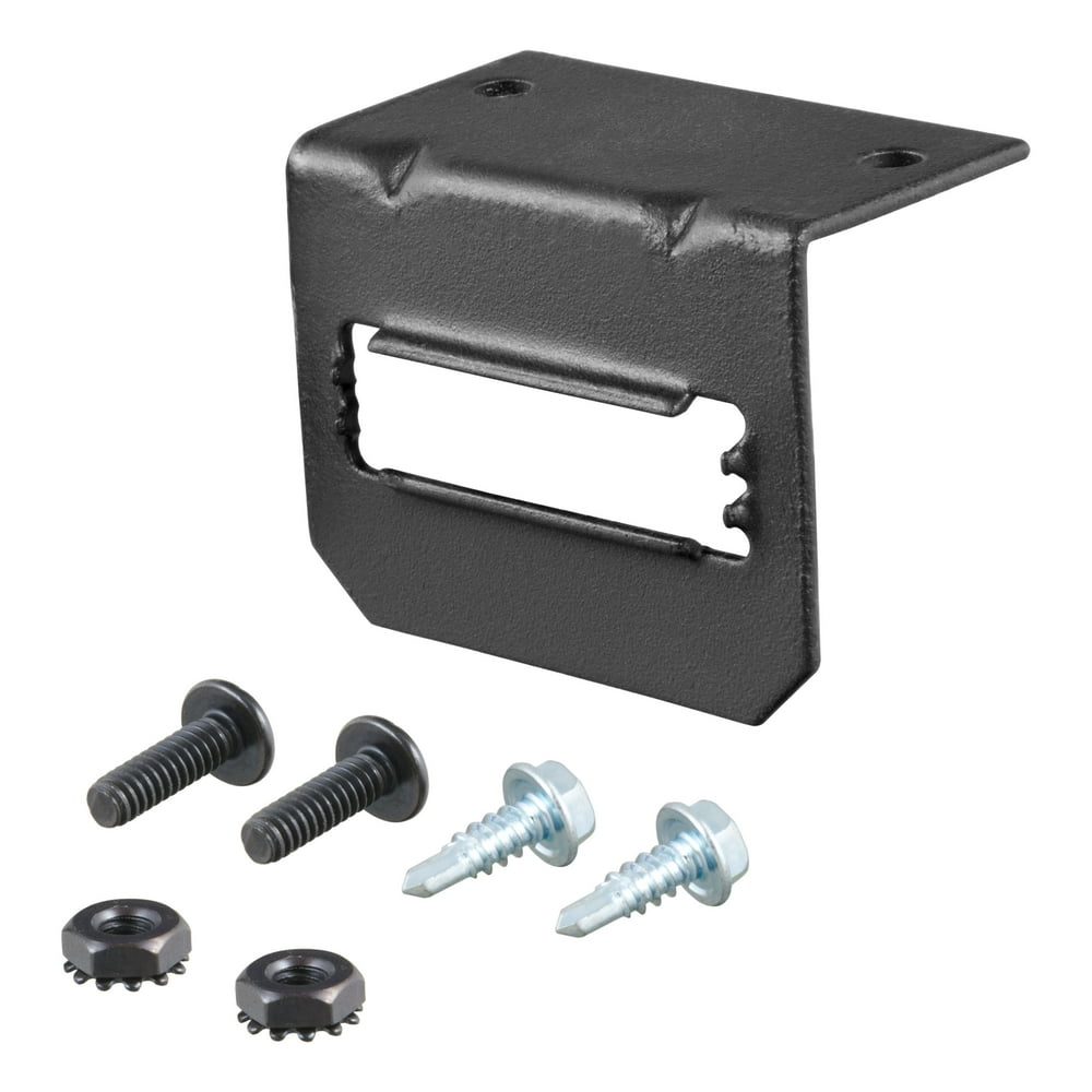 CURT 58303 VehicleSide Trailer Wiring Harness Mounting Bracket for 5