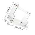 thumbnail image 2 of OUNONA 1Pack Multi-functional Bathroom Countertop Organizer for Household Users with Craftsmanship, 2 of 8