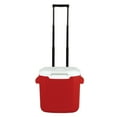 thumbnail image 4 of Coleman 16-Quart Performance Cooler with Wheels, Red, 4 of 9