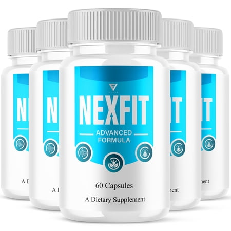 (5 Pack) Nexfit Advanced Weight Management Support, Nex Fit Supplement (300 Capsules)
