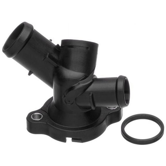 Coolant Hose Flange - Compatible with 2005 - 2014 Volkswagen Jetta 2.5L 5-Cylinder GAS 2006 2007 2008 2009 2010 2011 2012 2013