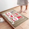Valentine's Day Home Love Door Mat Absorbent Non Living Room Kitchen