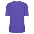 thumbnail image 3 of Puff Sleeve V-Neck Blouse - Women's Casual Summer Top (Pink/Hot Pink/Purple, S-XXL) | Yubnlvae | Womens Tops Casual Short Sleeve V Neck Shirts Puff Sleeve Tshirts (Blue | S), 3 of 8