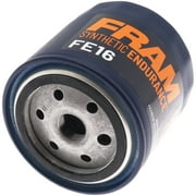 FRAM Synthetic Endurance Premium Oil Filter, FE16, 25K Miles, Replacement Filter for Select Vehicles