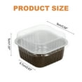 thumbnail image 2 of 40Pack 5oz Disposable Mini Cake Pans with Lids Coffee for Baking and Parties, 2 of 6