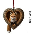 thumbnail image 3 of Kumdkd Animal Ornaments for Christmas Tree, Christmas Ornaments 2025 Forest Animals Little Animals Acrylic Hanging Decoration Gift for Animal Lovers, 3 of 5