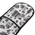 thumbnail image 2 of Dailycode Double Sided Oven Mitt with Loop Heat Resistant Kitchen Long Potholders 7" x 35" Barrel Wine House, 2 of 6