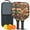Black-4, variant on Pickleball Paddles Set Of 2, Fiberglass Surface, Vintage Floral Print, 4 Balls & Bag