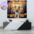 thumbnail image 4 of Mummy Yorkshire Terrier Happy Halloween with Pumpkins Bats Spooky Fun Tapestry Yorkie Dog Lover Gifts Wall Hanging Backdrop Home Decor - 00019, 4 of 5