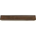 thumbnail image 3 of Ekena Millwork 4"H x 4"D x 72"W Rough Cedar Faux Wood Fireplace Mantel, Premium Aged, 3 of 8