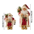 thumbnail image 2 of Unique Festive Addition - The Of Christmas With Santa Sculpture for Desktop Ornament, 2 of 6
