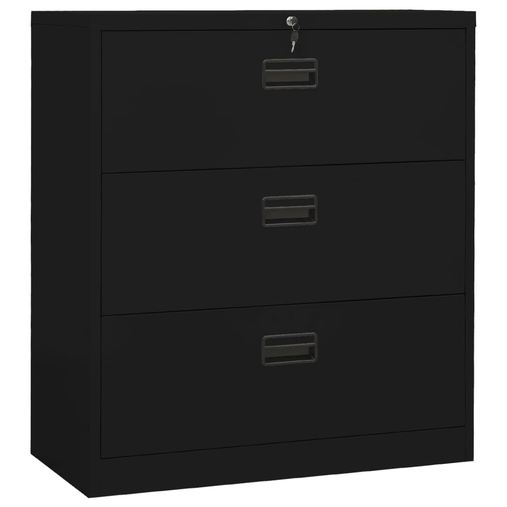 vidaXL Filing Under Desk Office File Storage
