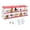 Red, variant on QinaQin 6 Compartment Galvanized Steel Chicken Nesting Box Red with Hole Perch Dot Ventilation No Cover