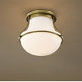 thumbnail image 5 of 60/7861-Nuvo Lighting-Valdora - 1 Light Flush Mount In Traditional Style-12.25 Inches Tall and 14 Inches Wide-Natural Brass Finish, 5 of 13