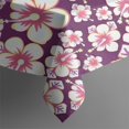 thumbnail image 4 of Pioneer Flower Floral Print Pattern Rectangle Tablecloth 60"x120",Waterproof Polyester Rectangle Table Cloth, Wipeable Spillproof Polyester Tablecloth for Dining, Camping, Indoor and Outdoor, 4 of 6