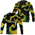 thumbnail image 3 of Personalized Jamaica Shirt Custom Jamaica Flag Lion Shirt for Men and Women, Jamaican Pride T-Shirt, Jamaica Tshirt Jamaicana (T-shirt, S), 3 of 10