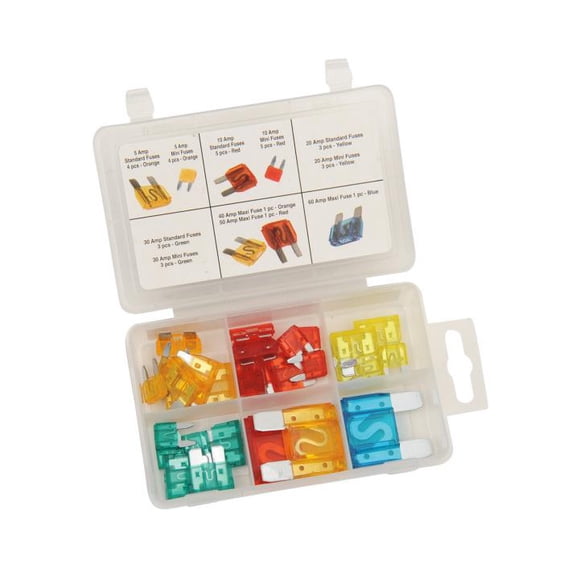 Performance Tools W5377 30-Piece compatible with Mini Fuse Assortment