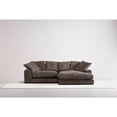 thumbnail image 6 of Moe's Home Collection Plunge Sectional Fabric Gray, 6 of 10