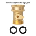 thumbnail image 3 of YAOMOBB Hose Connector Ensure Leak free Water Connections with Wear Resistant Brass Threaded Connector, 3 of 5
