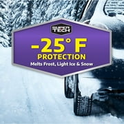Super Tech De-Ice, Winter Formula Fluid Windshield Washer Fluid, 1 Gallon 1 Pack with Rain Repeller