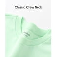 thumbnail image 5 of Balabala Kids Solid Color T-Shirt with Letter Print, Soft Cotton Short Sleeve Basic Tee for Boys and Girls, 5 of 7