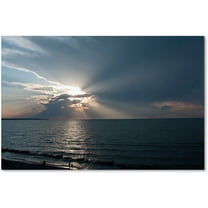 Trademark Fine Art "Waiting for Sunset" Canvas Art by Kurt Shaffer