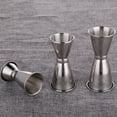 thumbnail image 4 of POINTERTECK Stainless Steel Double Shaker Cup Bar Cocktail Jigger Liquor Measuring Tool, 4 of 7