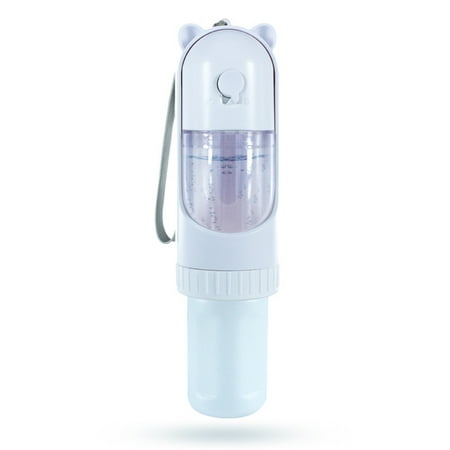 

2 in 1 Kittens Drink Cup and Dish Bowl Dispenser Anti-Leakage Backflow Design