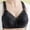 29-Black, variant on YWDJ Lace Bras for Women Plus Size Closure in Back Sleep Bras Wirefree Comfy Bras Adjustable Straps Full Coverage Push up Hollow Lounge Bras Padded Plus Size Comfortable Bras Wrap Solid Bras Black 2XL