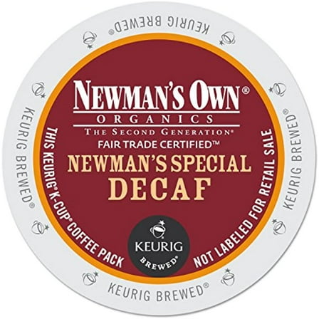 Newmans Own Organics Newmans Special Decaf Keurig Single-Serve K-Cup Pods, Medium Roast Coffee, 24 Count