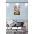 thumbnail image 2 of Angels Don't Always Have Wings Sometimes They Have Whiskers Vintage Tin Sign Fox Lovers Gift Animal Wall Art Home & Office Inspirational Quote Sign Housewarming Gift 5.5x8 Inches, 2 of 7