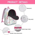 thumbnail image 4 of Bold Roaring Dinosaur School Backpack – Cute Abstract Dino Design for Daily Use, Short Trips, and Travel, 4 of 5