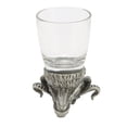 thumbnail image 3 of Vaso de whisky con diseño único de cabeza de animal, taza de cristal divertida y novedosa para bares, tabernas, juegos de fiesta, toro, 3 of 5