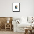 thumbnail image 3 of Americanflat 14x18 Picture Frame with Polished Plexiglass with 5x7 Mat Display Photo Streamline Thin - Black, 3 of 8