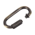 thumbnail image 4 of Conector de cadena de bloqueo rápido en forma ovalada Uxcell de 5mm Bronce 6 Pack, 4 of 6