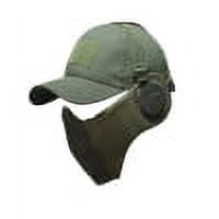 CSChome Équipement de Protection Gaming Airsoft Protection Faciale Légère Respirante Protection des Oreilles Accessoire de Camping Cosplay
