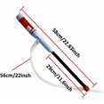 thumbnail image 2 of Red Electric Transfer Siphon Pump Battery Liquid Water Pump Battery Operated Siphon Hose Petrol Gas Fuel Pump Hand Suction, 2 of 5