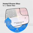 thumbnail image 5 of For Ram 1500 2500 2019-2021 Rear View Mirror, with Blind Spot Detection System 68402095AA 68079362AA,Left, 5 of 5