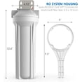 thumbnail image 5 of SimPure Whole House Water Filter Housing, Inline Water Filter, Universal 10'' Sediment Filter DB1045, 5 of 7