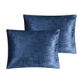 thumbnail image 6 of Grace Living Crue 8pc Full/Queen Comforter Set, Navy, 6 of 7