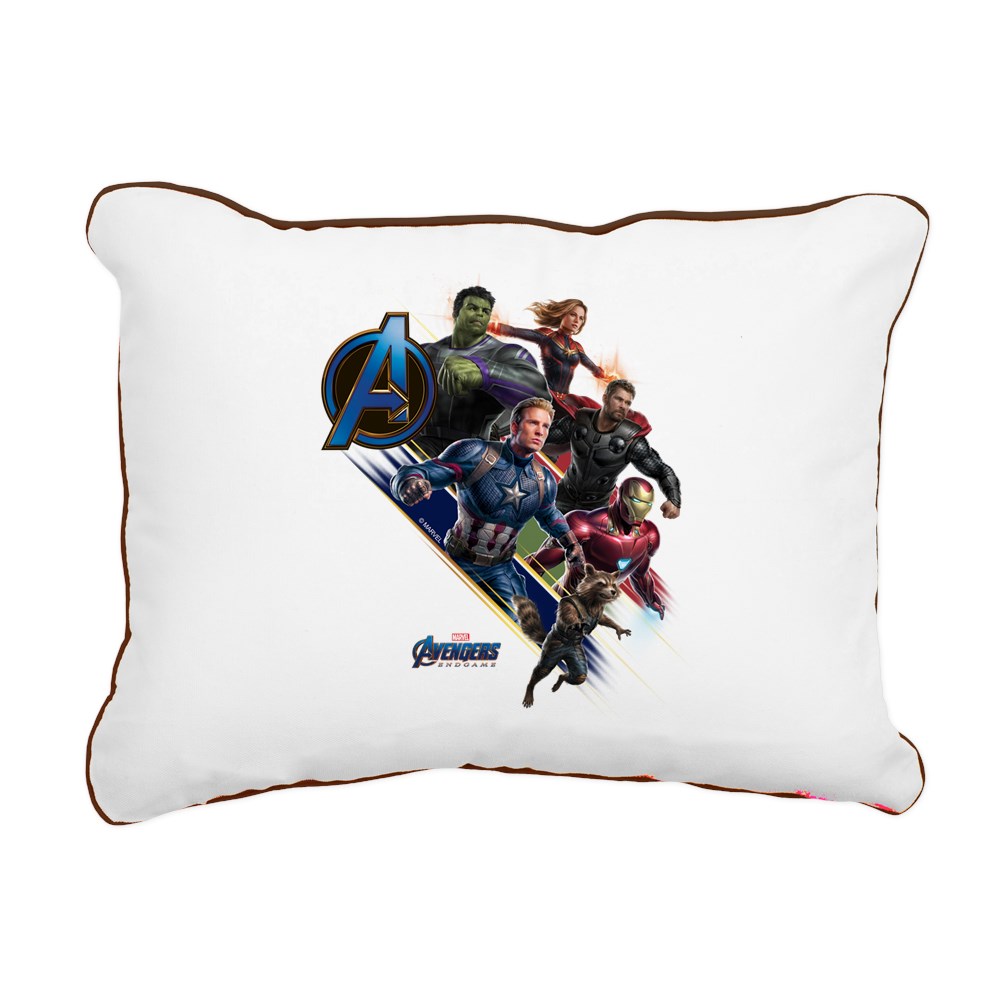 CafePress Avengers Endgame Charact 12"x15" Canvas Pillow, Throw