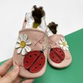 thumbnail image 4 of Carozoo Caterpillar Flower Puppy Rubber Sole Leather Baby Kid Boy Girl Outdoor Shoes Sandals, 4 of 5
