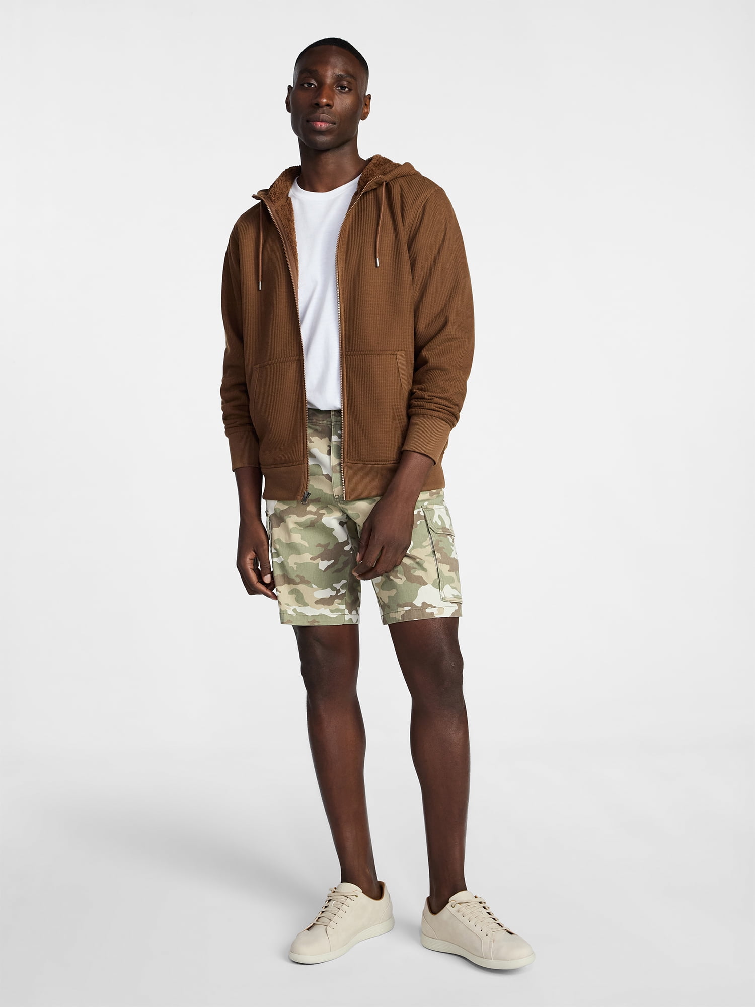 George Men's & Big Men's Relaxed Fit Cargo Shorts, 10" Inseam, Sizes 30-46