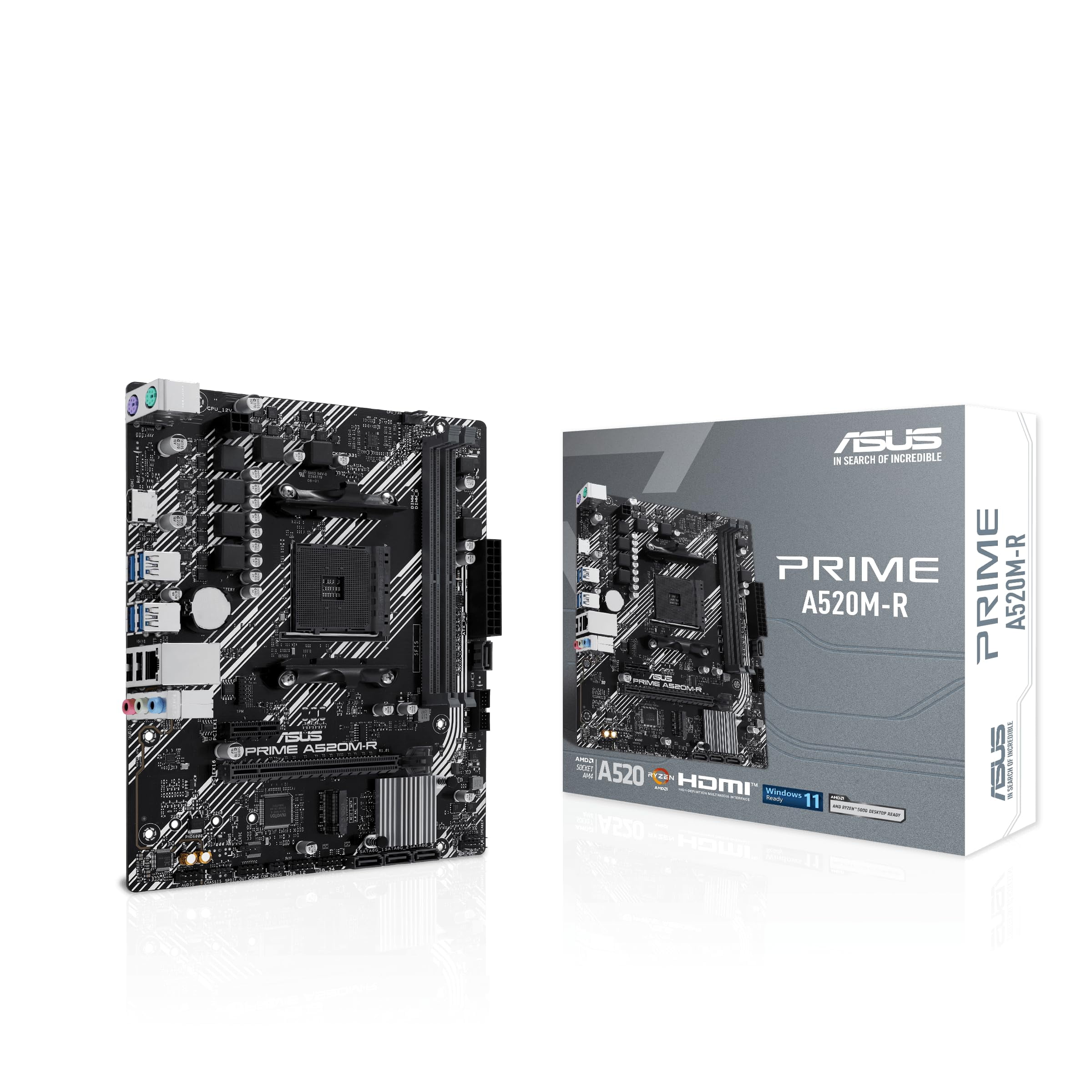 Asus WIFI Gaming PC Micro ATX Motherboard, Ryzen Compatible