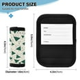 thumbnail image 2 of Luggage Handle Wrap for Suitcase 2 Pack Luggage Tag Identifiers for Travel Accessories Green Small Triangles, 2 of 6