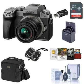 Panasonic LUMIX GX85 4K Mirrorless Camera, Video Zoom Lens, WiFi