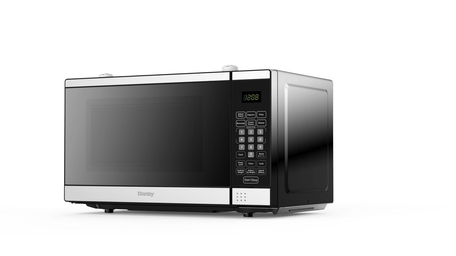 Danby Designer DDMW007501G1 0.7 cu ft Countertop Microwave in Stainless Steel