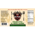 thumbnail image 2 of Brothers Barbeque Company's Italian - Style All Purpose Seasoning 6oz, 2 of 2